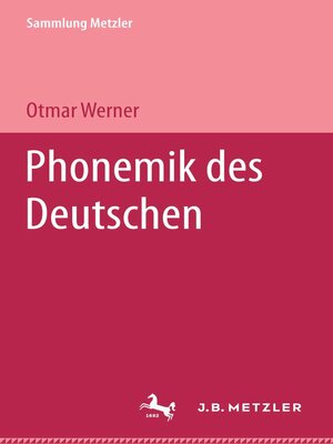 cover image of Phonemik des Deutschen